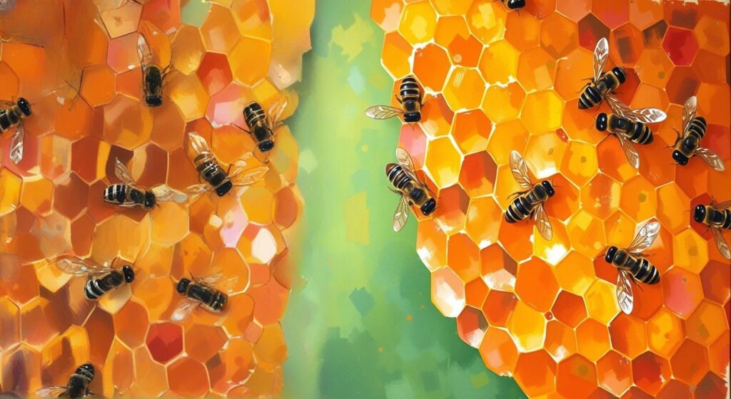 Scaling human data annotation for large datasets requires immense coordination, just as honeybees work together