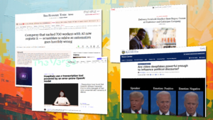 Graphic depicts diverse data types like text, images, and audio being connected through annotation workflows to illustrate Connecting the dots: why integration annotation powers better AI.